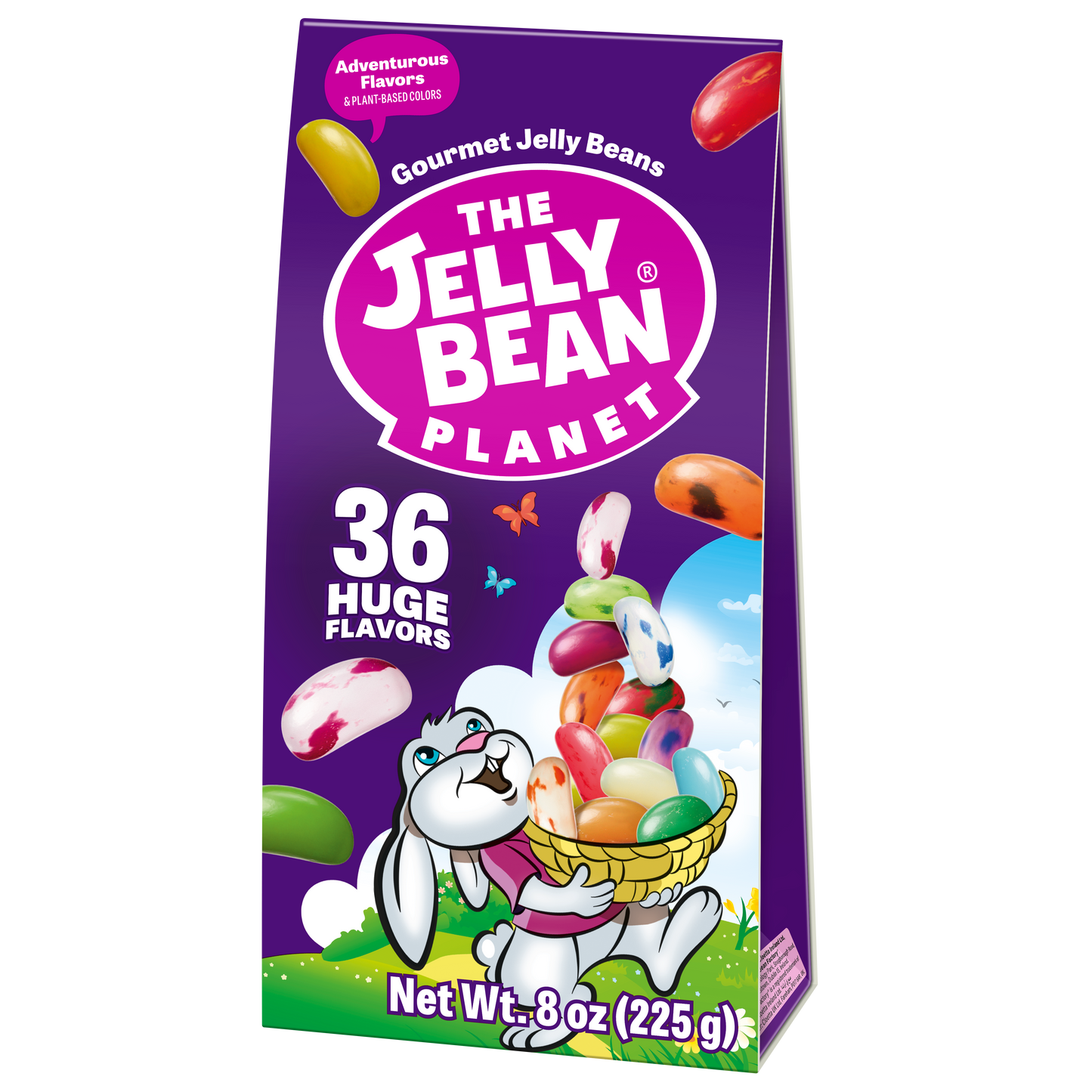 The Jelly Bean Planet Easter Triangular Boxes 8oz (12 Pack)