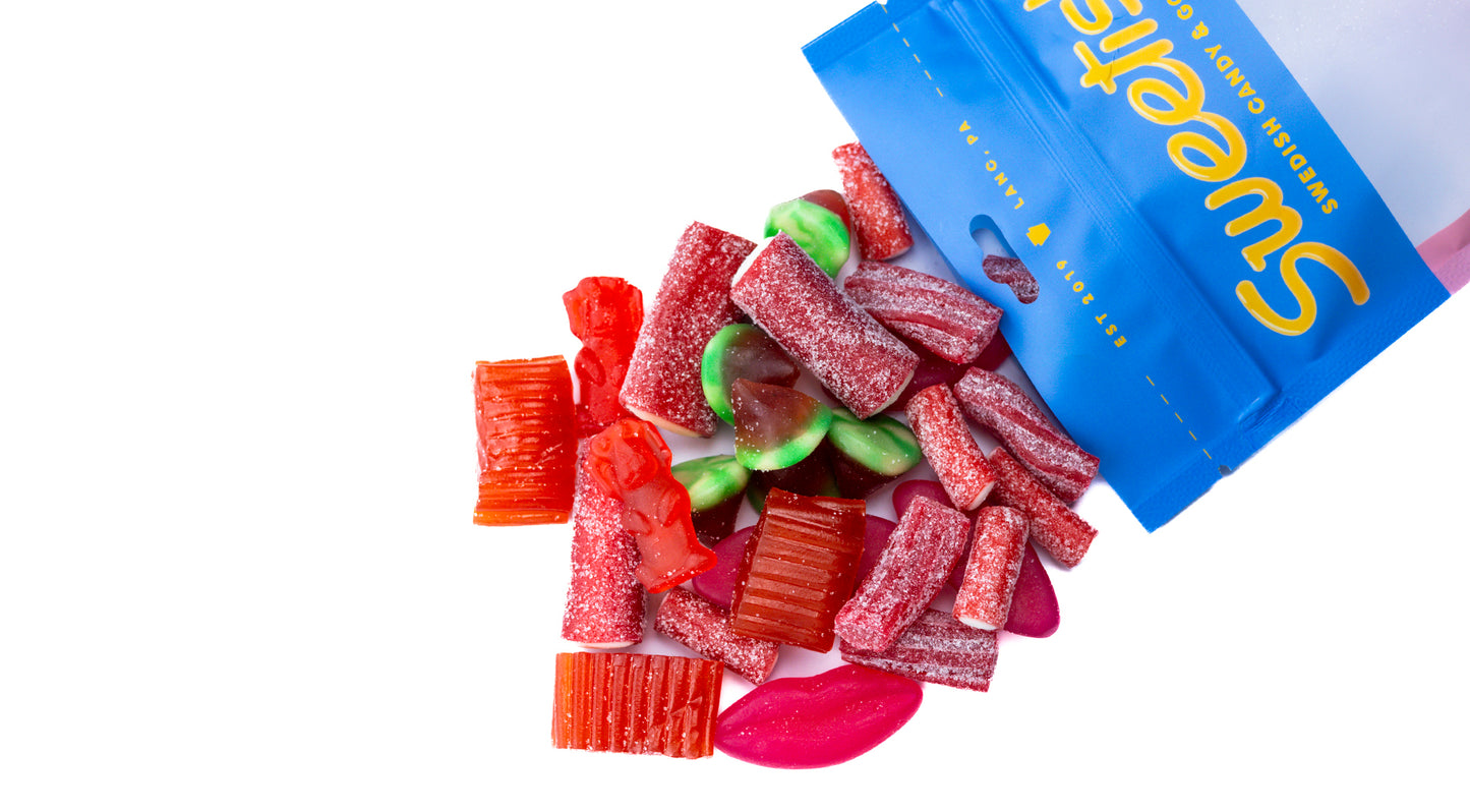 Sweetish Siganture Strawberry Mix (12 Pack)