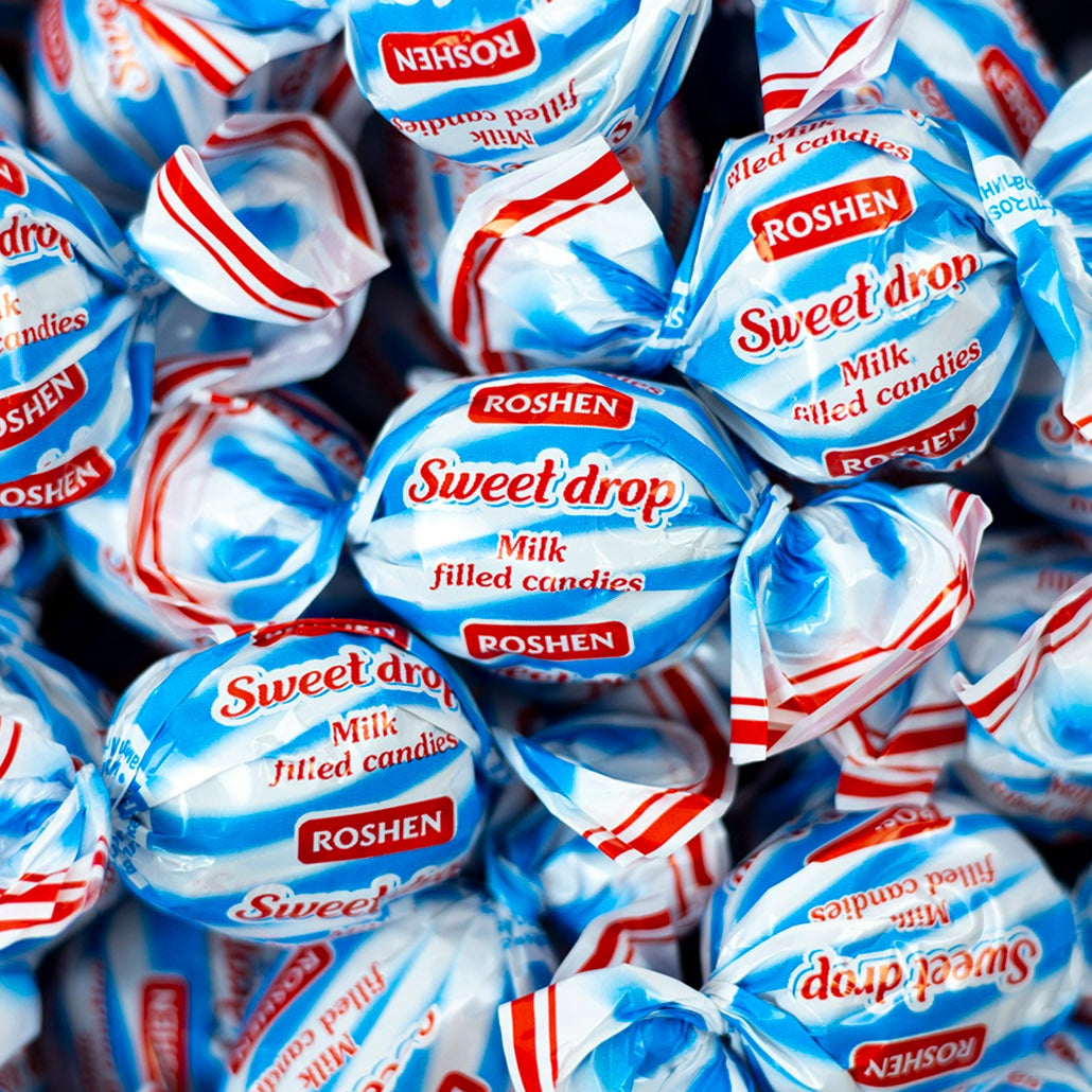Milk Drops Hard Candies 2.2lbs