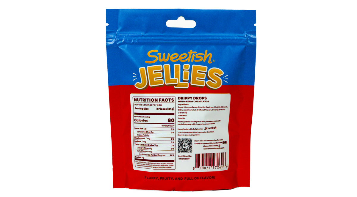 Sweetish Jellies: Drippy Drops 4.2oz (8-pack)
