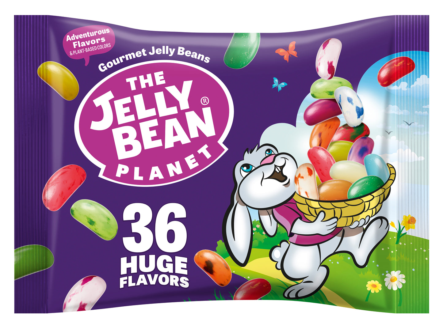 Jelly Bean Planet Easter Individual 11oz Bag (12-Pack)