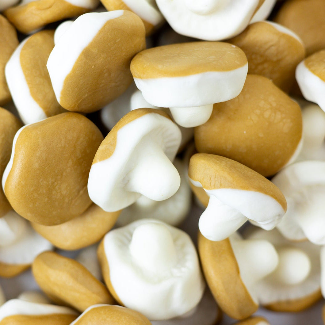 Caramel Foam Mushrooms 3.96lbs