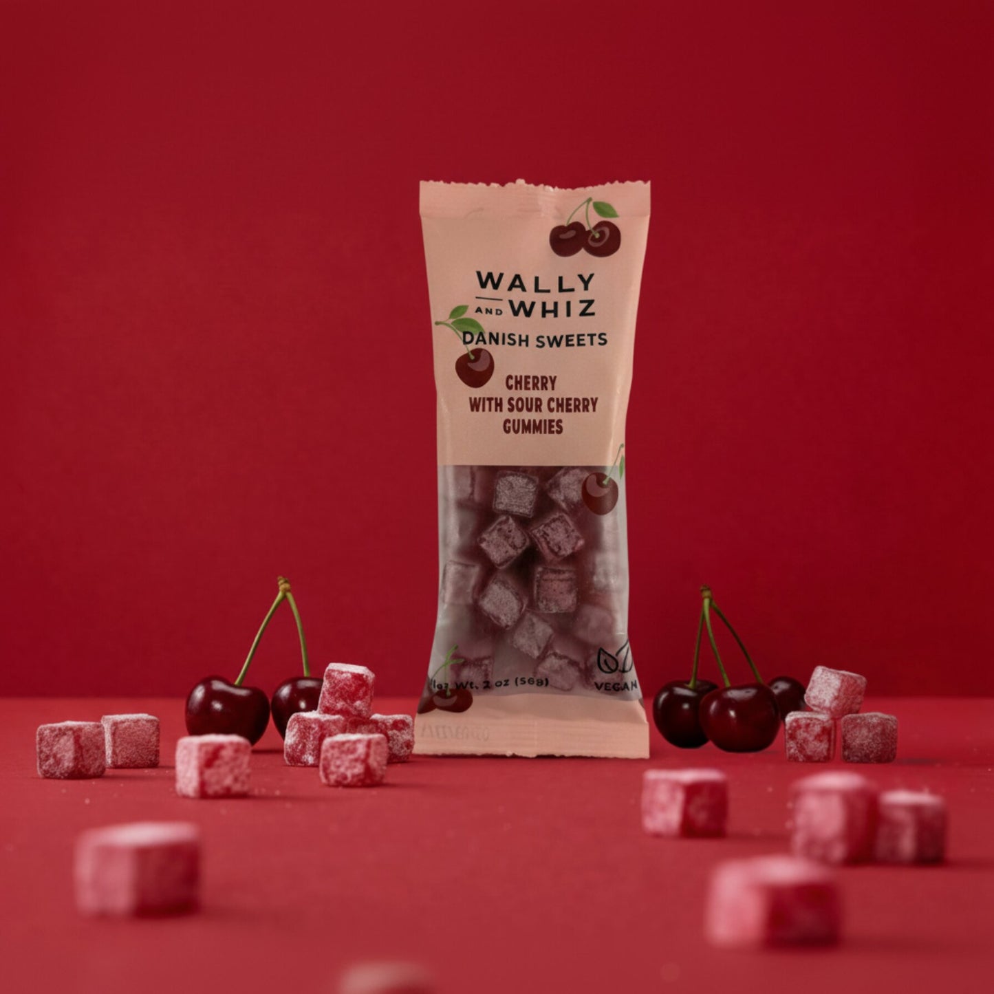 Wally and Whiz: Cherry with Sour Cherry 56g (12 Pack)