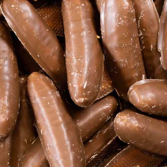 Swedish Chocolate Covered Marshmallow Bananas 2.4lbs  Resealable Bag