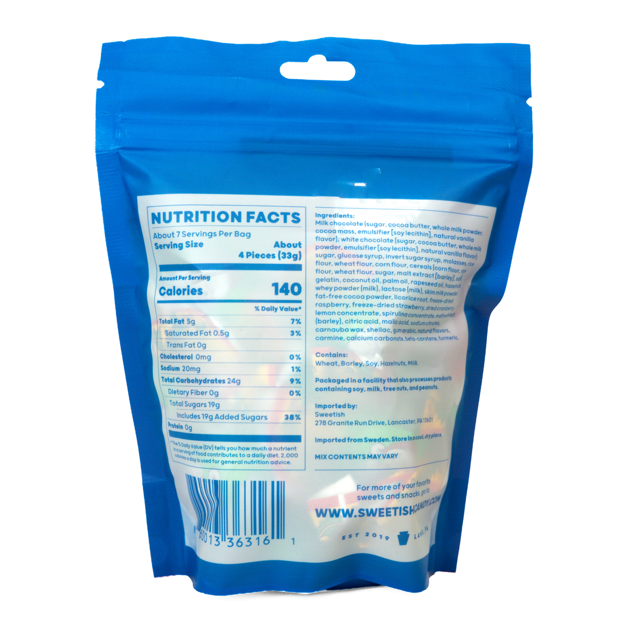 Sweetish Signature Holiday Mix 1/2lb Bag (12-pack)