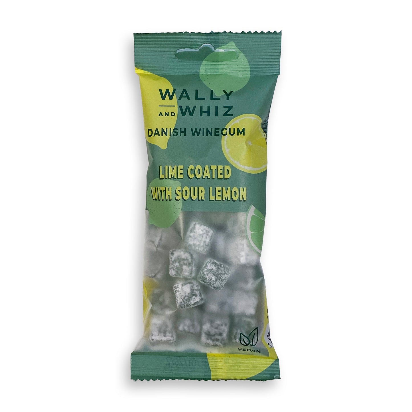 Wally and Whiz: Lime with Sour Lemon 56g (12 Pack)