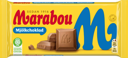 Marabou Milk Chocolate Bar 200g (16 Pack)