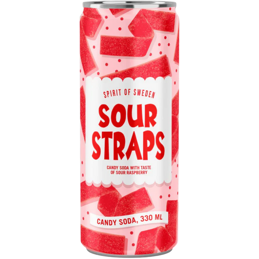 Sour Straps Soda Sleek Can 11.2fl oz (24 Pack)
