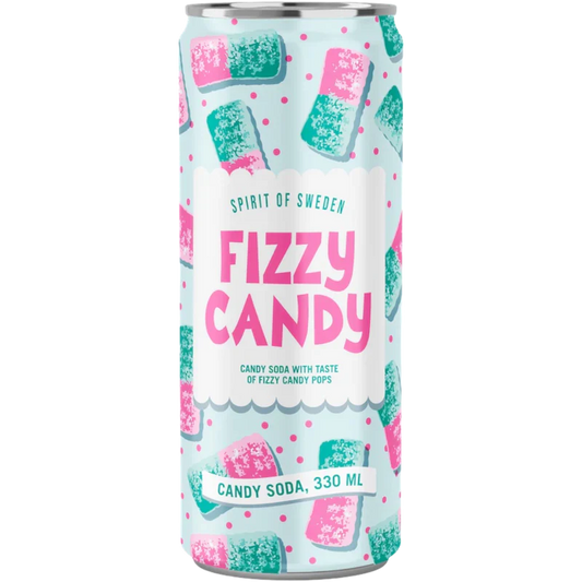 Fizzy Candy Soda Sleek Can 11.2fl oz (24 Pack)