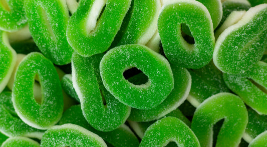 Sour Swedish Apple Rings 2.2lbs