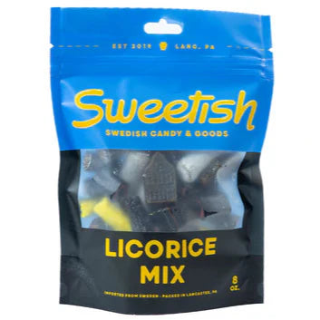 Sweetish Licorice Mix 1/2lb Bag (12 Pack)