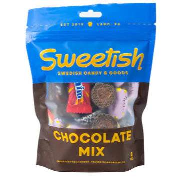 Sweetish Chocolate Mix 1/2lb Bag (12 Pack)