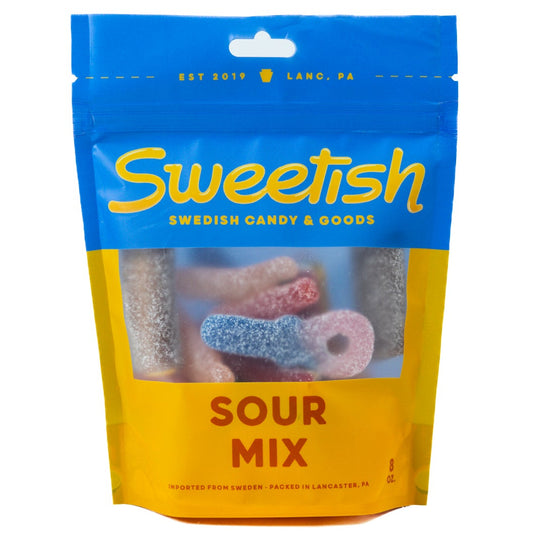 Sweetish Signature Sour Mix 1/2lb Bag (12 Pack)