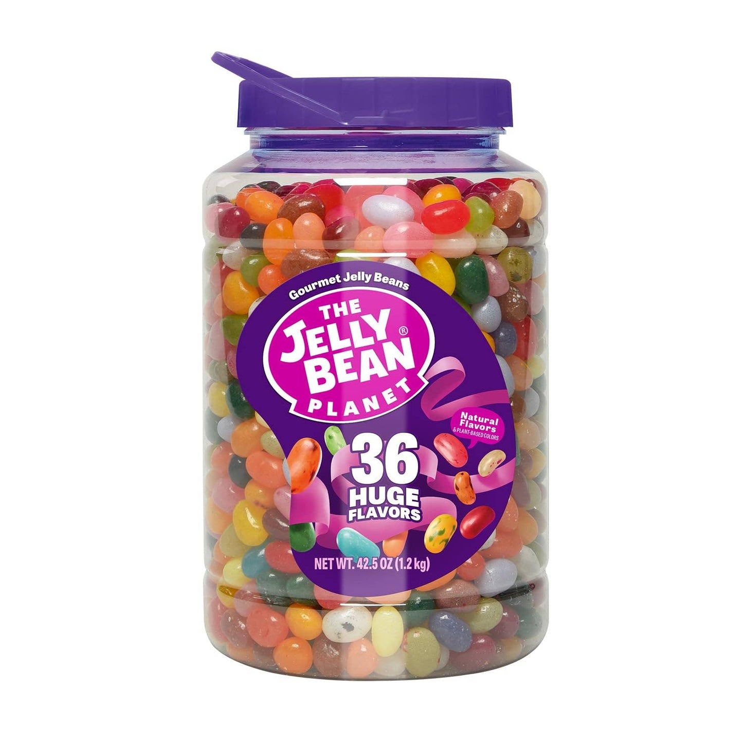 The Jelly Bean Planet Flavor Jar 42.5 oz (6-Pack)