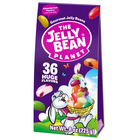 The Jelly Bean Planet Easter Triangular Boxes 8oz (12 Pack)