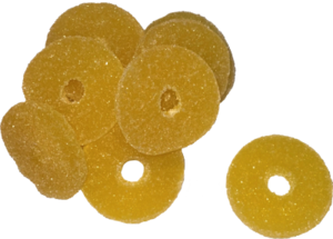 Sour Pineapple Rings 4.4lbs