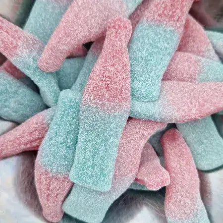 Sour Mega Fizzy Bubblegum Bottles 4.4lbs