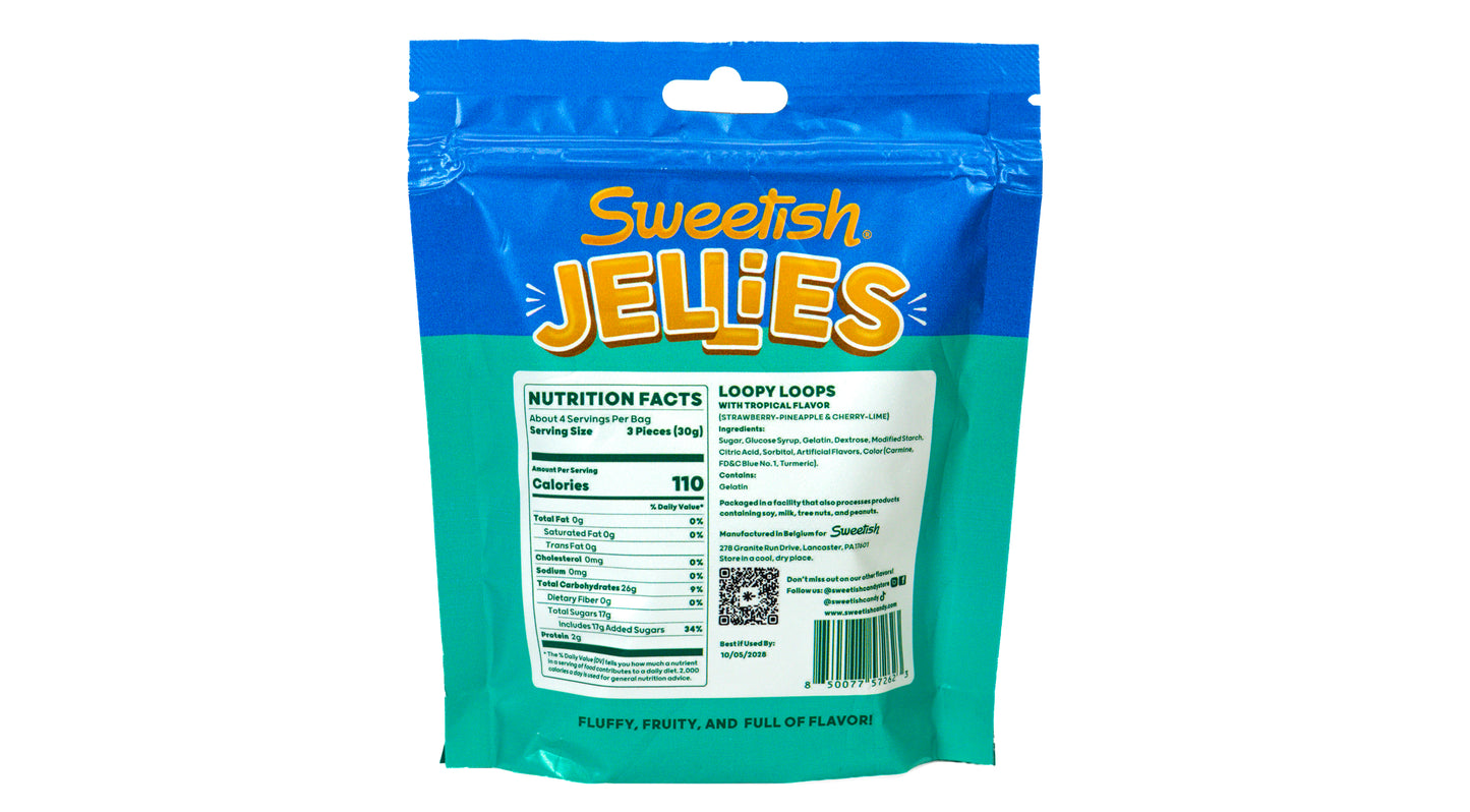 Sweetish Jellies: Loopy Loops 4.2oz (8-pack)