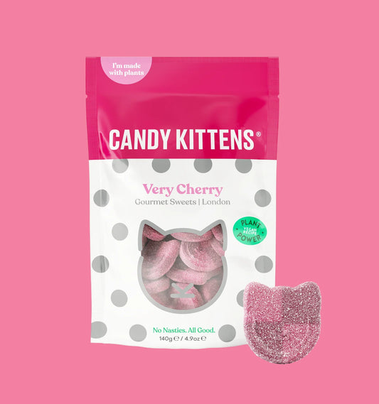 Candy Kittens: Very Cherry 140g (10 Pack)