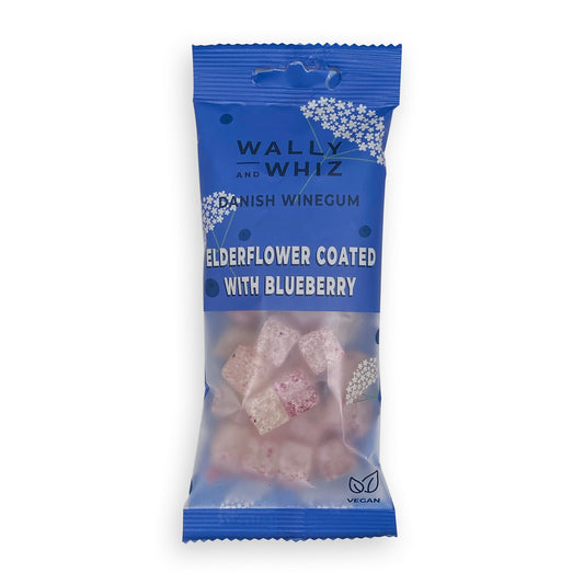 Wally and Whiz: Elderflower with Blueberry 56g (12 Pack)