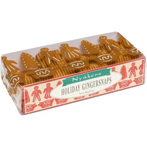Nyakers Gingersnaps Holiday Shapes 13.05oz (12 Pack) (1/2026)