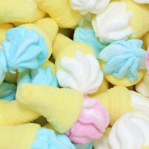 Marshmallow Ice Cream Cones 1.9lbs