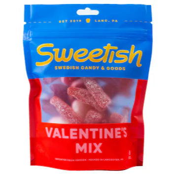 Sweetish Valentine's Mix 1/2lb Bag (12 Pack)
