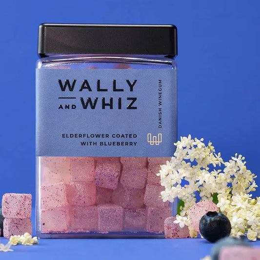 Wally and Whiz: Elderflower With Blueberry 240g (8-pack)