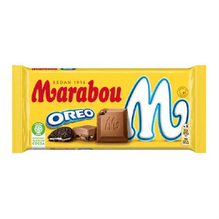Marabou Oreo Bar 185g Bar (16 Pack)