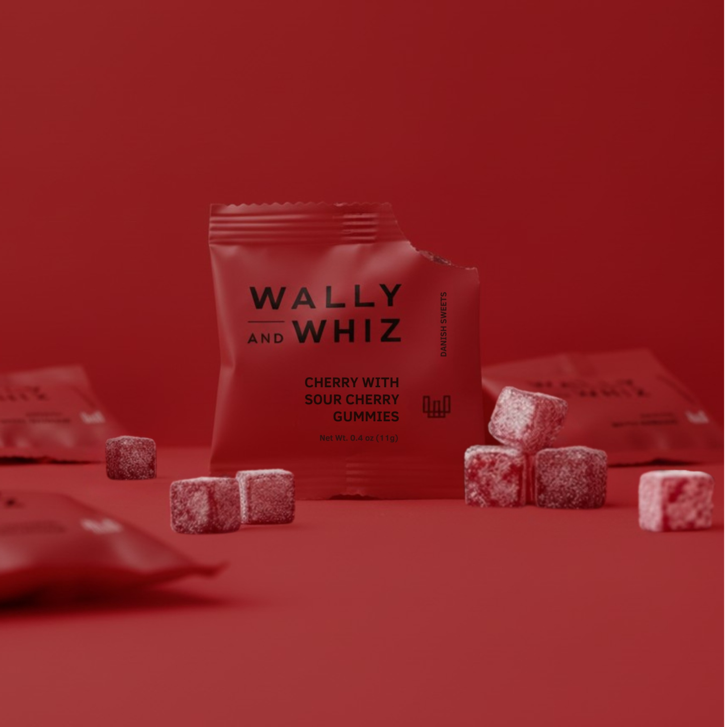 Wally and Whiz: Cherry with Sour Cherry 11g (50 Bag)