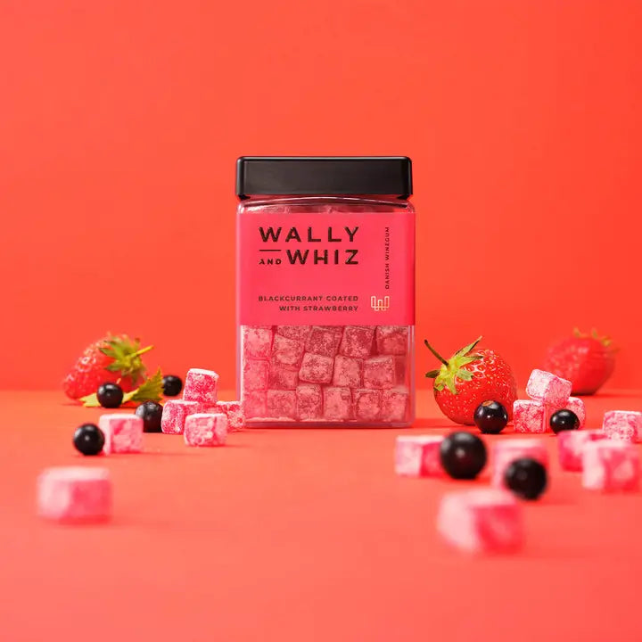 Wally and Whiz: Blackcurrant With Strawberry 240g (8-pack)